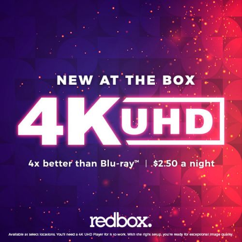 Location de Blu-ray 4K : Redbox élargit ses structures aux USA