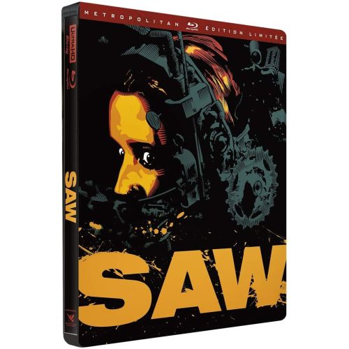 Saw (2004) officialisé en 4K Ultra HD Blu-ray et précommandes Steelbook (le 03.06)