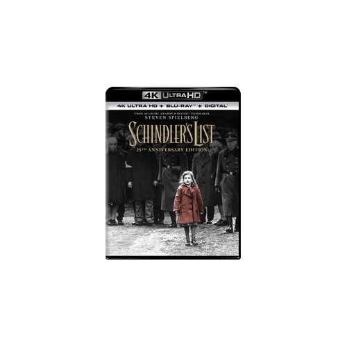 MAJ Précommandes : La Liste de Schindler : L'édition 4K Ultra HD Blu-ray en France en mars !