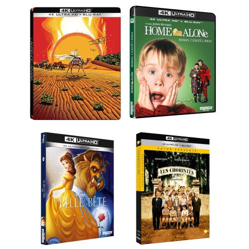 Les sorties 4K Ultra HD Blu-ray de la semaine : Lawrence d'Arabie, La Belle et la Bête, Erin Brockovitch...