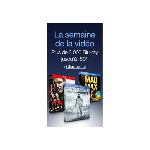 Dernières opportunités : 11 000 titres jusqu'à -70% : Semaine de la Vidéo !