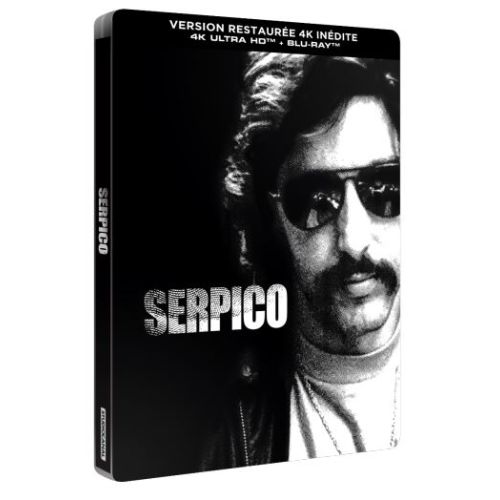 Serpico (1973) en Steelbook 4K : Sortie officielle en France le 18 novembre chez Studiocanal