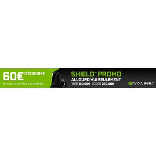 Prime Day 2016 : Le Shield de NVIDIA à 139.90 euros !