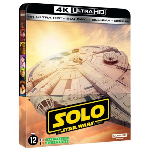 Solo : A Star Wars Story : En France le 28/09 et visuels du Steelbook Ultra HD Blu-ray