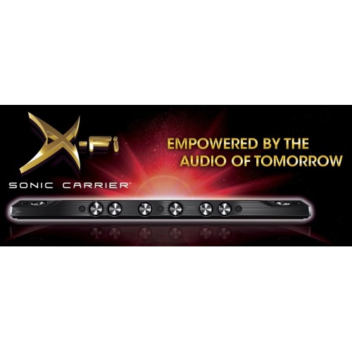 Creative X-Fi Sonic Carrier : Barre de son Dolby Atmos en précommande
