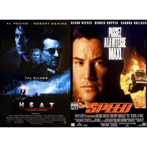 Speed (1994) et Heat (1995) aperçus en 4K Ultra HD Blu-ray pour une sortie fin mai