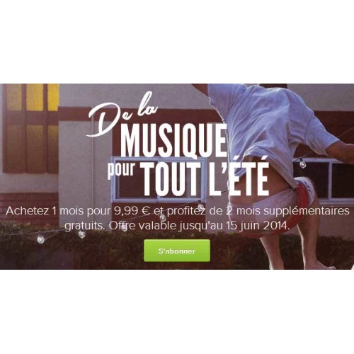 Jusqu’au 15 juin : 3 mois de Spotify Premium pour le prix d’un mois