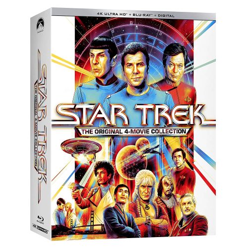 Star Trek : Les 4 films originaux à partir du 7 septembre en coffret 4K Ultra HD Blu-ray