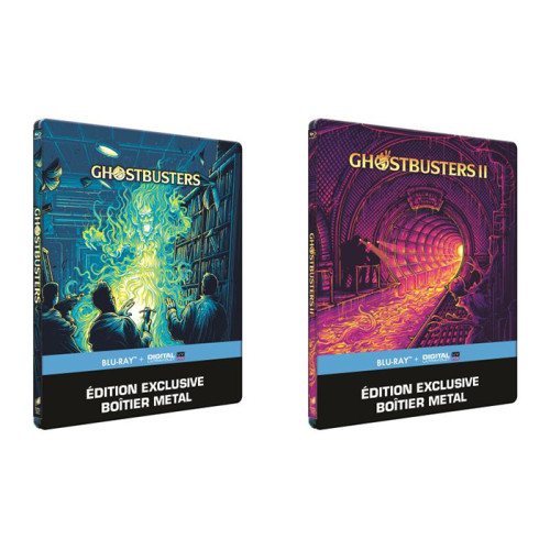 MAJ : SOS Fantômes 1 et 2 disponibles en Blu-ray Steelbook Popart