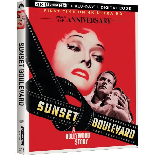 Boulevard du crépuscule (1950) en 4K Ultra HD Blu-ray pour ses 75 ans dès le 5 août aux USA