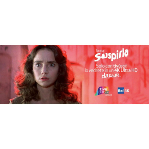 Suspiria diffusé à la TV italienne en 4K le 12 décembre