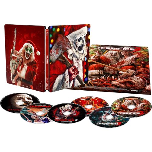 La Trilogie Terrifier de retour en Steelbook 4K Ultra HD Blu-ray le 3 décembre en France