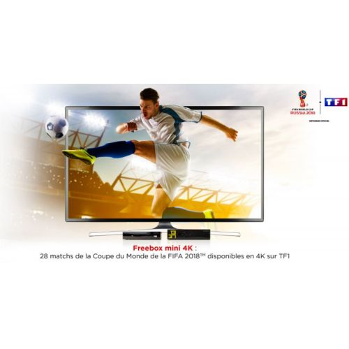 TF1 4K débarque chez Free sur le canal 101