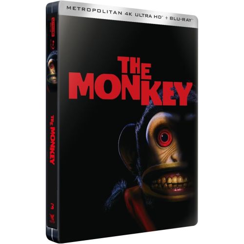 MAJ : The Monkey (2025) le 12 juillet prochain en France en Steelbook 4K Ultra HD Blu-ray