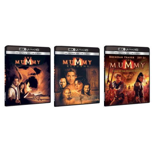La trilogie de La Momie en Ultra HD Blu-ray fin mai !