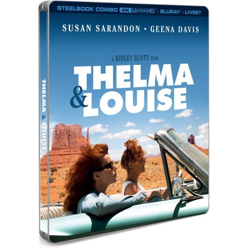 MAJ : Thelma et Louise (1991) de Ridley Scott le 27 février en France en Steelbook 4K UHD Blu-ray