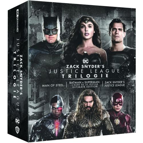 MAJ : Un coffret Blu-ray 4K Zack Snyder's Justice League Trilogy dès le 20 octobre !