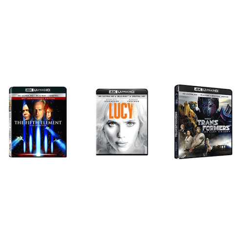 Le 5ème élement, Lucy et Transformers 5 : Trois nouveaux Tests 4K Ultra HD !