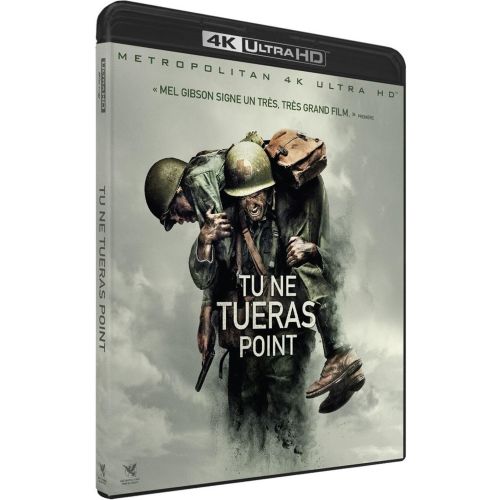 Tu ne tueras point (2016) de Mel Gibson de retour en édition simple 4K Ultra HD Blu-ray