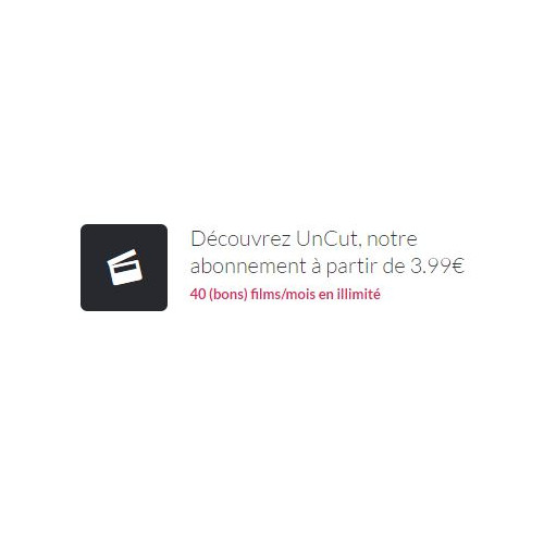 Lancement d'UnCut : Offre SVOD dédiée au cinéma indépendant