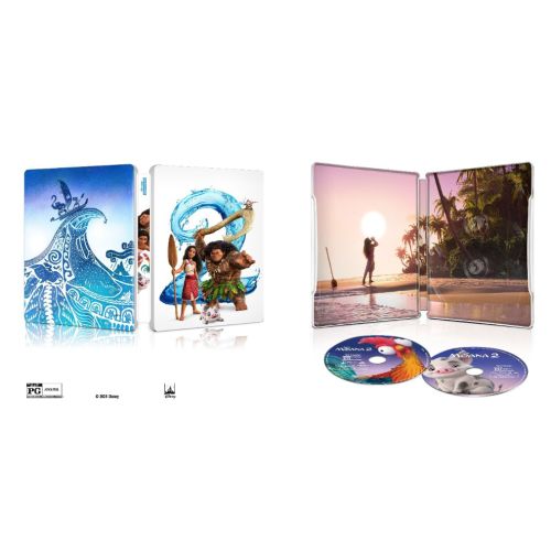 MAJ : Vaiana 2 (2024) dès le 18 mars aux USA en Steelbook 4K UHD et en Blu-ray seulement en France