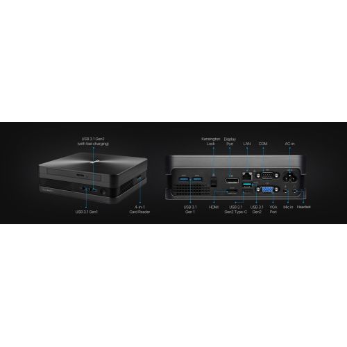 Asus VivoMini VC65-C1 : Des mini-PC avec lecteurs 4K Ultra HD Blu-ray intégrés