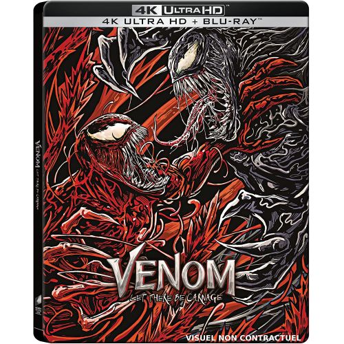 Venom : Let There Be Carnage en février 2022 en Steelbook 4K Ultra HD Blu-ray