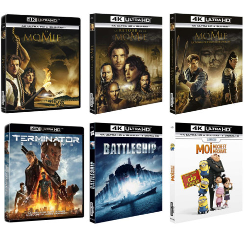 Terminator Genisys, La Momie... : Ultra HD Blu-ray confirmés en France pour juin !