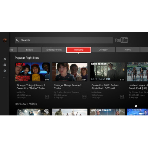 NVIDIA Shield TV : L'application YouTube intégralement repensée