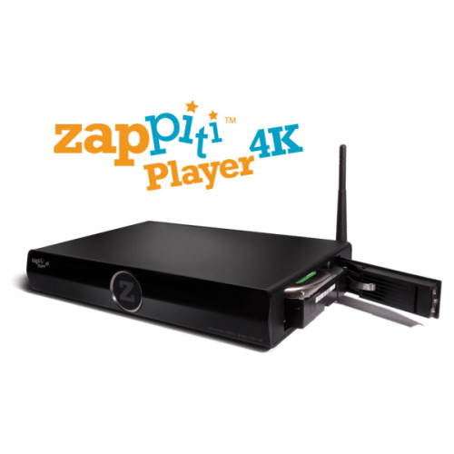 Lancement du Zappiti Player 4K : Nouveau lecteur multimédia compatible HEVC