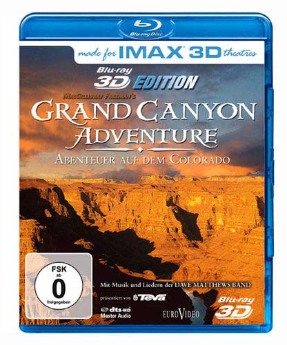 Grand Canyon Adventure : River at Risk en Blu-Ray 3D (Master 8K)