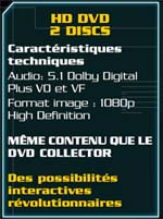 Caractéristiques Techniques Transformers HD-DVD