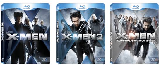 La trilogie X-Men en Blu-Ray confirmée en France