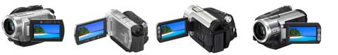 Camescopes haute définition Sony : HDR-UX3, HDR-UX7, HDR-HC5 et HDR-HC7