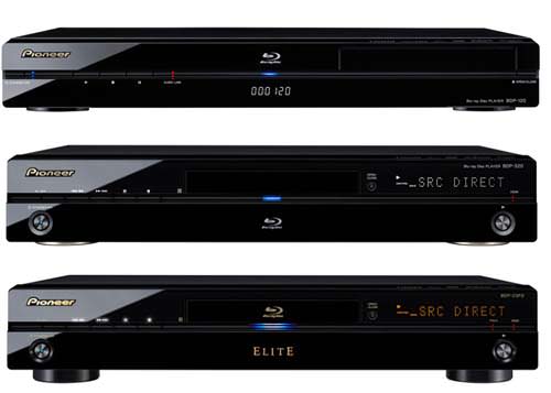 Pioneer BDP-120, BDP-320 et Elite BDP-23FD : 3 nouvelles platines Blu-Ray !