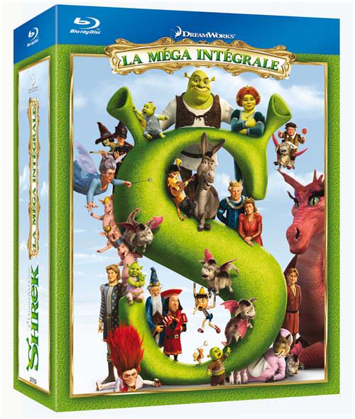 Shrek 4 et Coffret Quadrilogie Shrek : en Blu-ray le 8 décembre