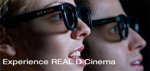 Lunettes 3D REAL D