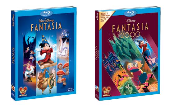 Fantasia et Fantasia 2000 en Blu-ray : Visuels et nouveaux détails