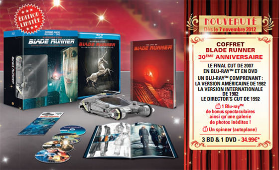 Maj Blade Runner En Coffret Blu Ray 30eme Anniversaire Le 21 Novembre