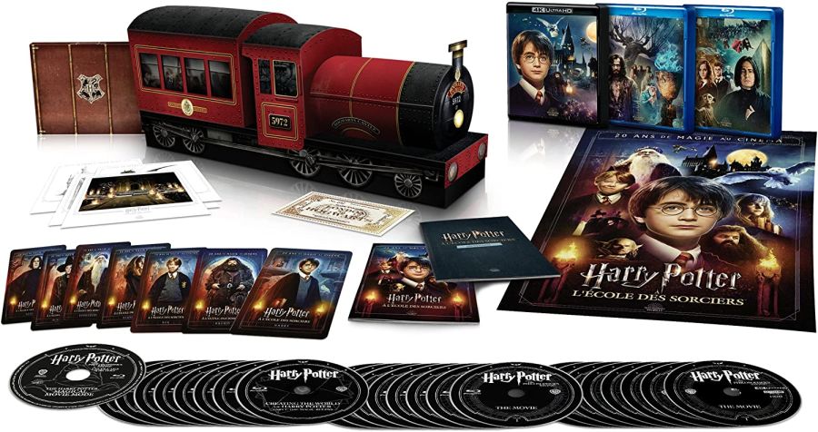 MAJ le 27/08 Harry Potter - Coffret Collector Train - Blu-Ray 4K -  Steelbook Jeux Vidéo