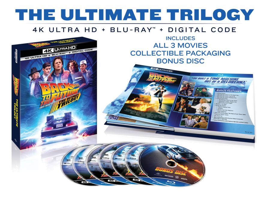 Retour vers le Futur (Back to the Future) : Comparatif 4K Ultra HD vs Blu- ray 