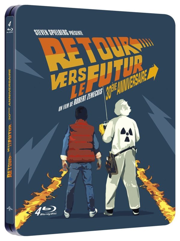 Disponible : Retour vers le futur en Blu-ray Steelbook le 6 octobre en  France