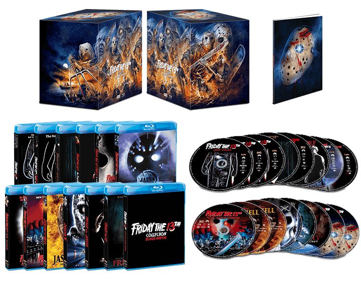 Un coffret Blu-ray regroupant l'intégrale Vendredi 13 aux USA le 13 octobre