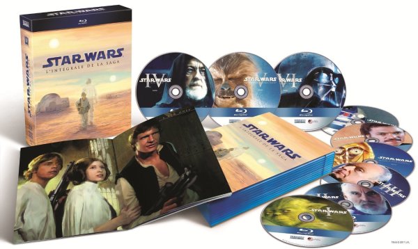 Test Blu-Ray : Star Wars (Intégrale Saga 1977-2005)