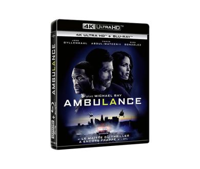 Test 4K Ultra HD Blu-ray : Ambulance (2022)