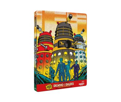 Test 4K Ultra HD Blu-ray : Dr Who et Les Daleks (1965)