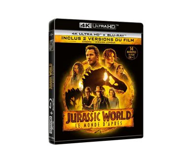 Test 4K Ultra HD Blu-ray : Jurassic World : Le Monde d'Après (2022)