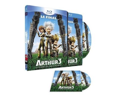 Test Blu-Ray : Arthur 3 : La Guerre des 2 Mondes