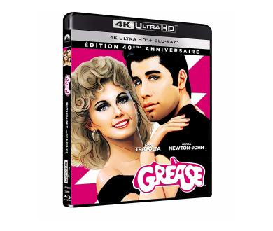 Test 4K Ultra HD Blu-ray : Grease (40ème anniversaire)