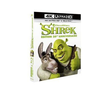 Test 4K Ultra HD Blu-ray : Shrek (20ème Anniversaire)